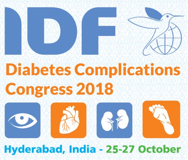 IDF Diabetes Complications Congress 2018 (Hyderabad India, 25-27/10/2018)