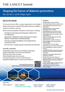 The Lancet Summit: shaping the future of diabetes prevention